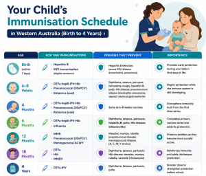 Childhood vaccine schedule Australia (1) Childhood vaccine schedule Australia